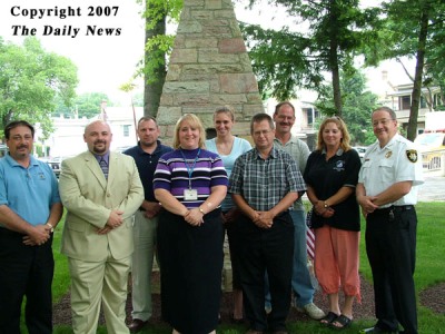 Folks participating in the 2007 Huntingdon County Citizen Corps Council